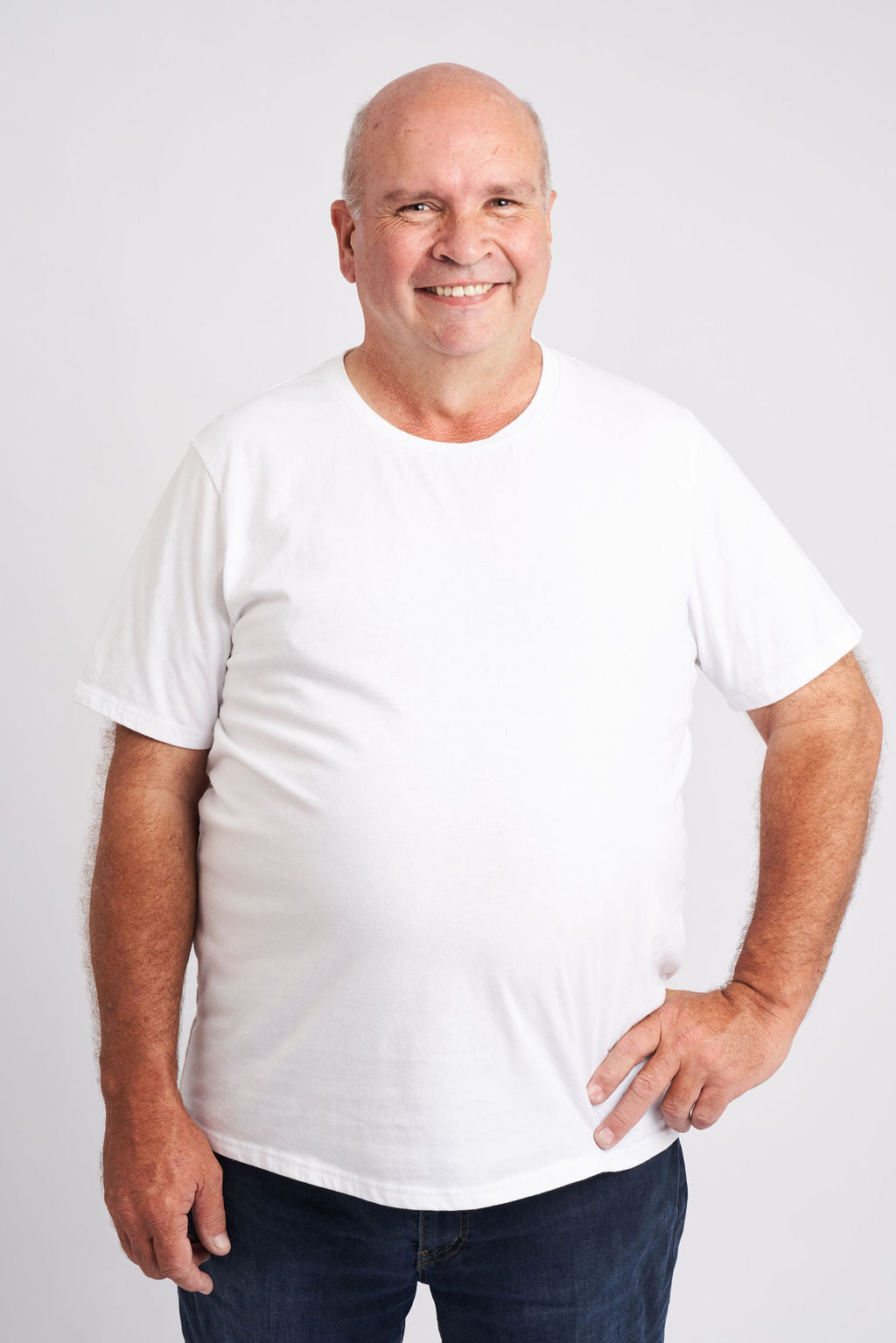 Dad Bod Daily Tee - White